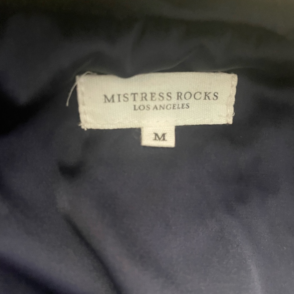 Multicolor Faux Fur Bomber Jacket - Picture 3 of 3